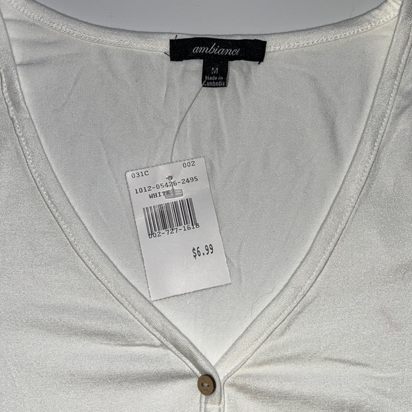 Ambiance V-Neck Short Sleeve Shirt Bundle | Light Weight & Stretchy | 2 for 1 - Picture 10 of 11